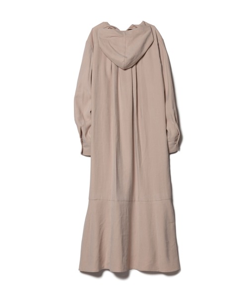 LAYMEE(レイミー)の「Palm shirt OP / パルムシャツワンピース(シャツワンピース・レディース・ブラック/ピンク/ベージュ・FREE)」の7枚目の写真