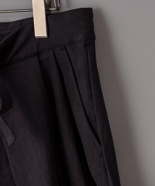 CIAOPANIC（チャオパニック）の「フロントラップワイドパンツ（その他パンツ・メンズ・ブラック/ブルー/オフホワイト・LARGE/MEDIUM）」の7枚目の写真