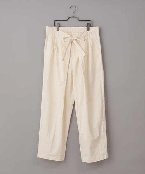 CIAOPANIC（チャオパニック）の「フロントラップワイドパンツ（その他パンツ・メンズ・ブラック/ブルー/オフホワイト・LARGE/MEDIUM）」の17枚目の写真