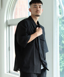 BEAMS | BEAMS / ミリタリー ストレッチ リップストップ イージーシャツ(シャツ/ブラウス)