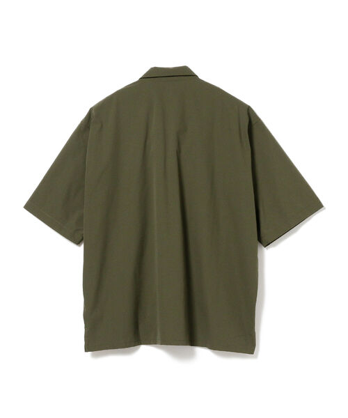 BEAMS(ビームス)の「BEAMS / ミリタリー ストレッチ リップストップ イージーシャツ(シャツ/ブラウス・メンズ・ブラック/オリーブ・MEDIUM/LARGE/SMALL/X-LARGE)」の14枚目の写真