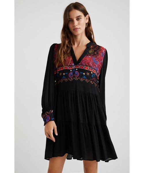 再販 セール ボーホー ビスコースショートワンピース ワンピース Desigual デシグアル のファッション スーパーsale限定 Arenatheatre Net 再販 セール ボーホー ビスコースショートワンピース ワンピース Desigual デシグアル のファッション スーパーsale限定 Arenatheatre Net
