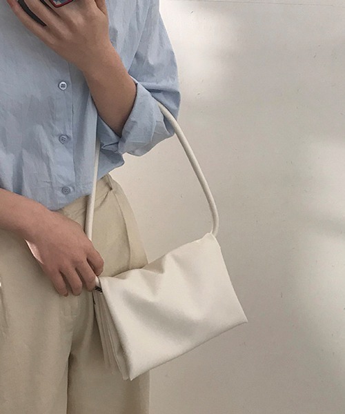 HALEY PESCA（ヘーリーペスカ）の「HALEY PESCA/2way スクエアデザイン ショルダー/ハンドバッグ（ハンドバッグ・レディース・ホワイト/ブルー/イエロー/オレンジ・FREE）」の2枚目の写真