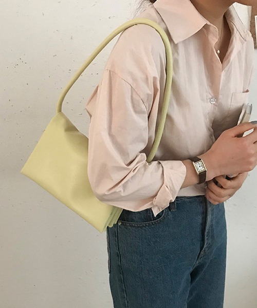 HALEY PESCA（ヘーリーペスカ）の「HALEY PESCA/2way スクエアデザイン ショルダー/ハンドバッグ（ハンドバッグ・レディース・ホワイト/ブルー/イエロー/オレンジ・FREE）」の4枚目の写真