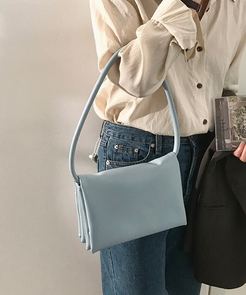 HALEY PESCA（ヘーリーペスカ）の「HALEY PESCA/2way スクエアデザイン ショルダー/ハンドバッグ（ハンドバッグ・レディース・ホワイト/ブルー/イエロー/オレンジ・FREE）」の18枚目の写真