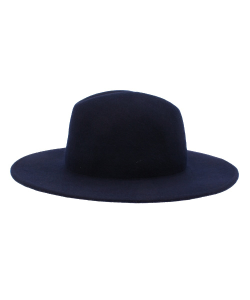 WEGO（ウィゴー）の「WEGO/ロングブリムフェルトハット（ハット・メンズ・ブラック/ベージュ/ネイビー・FREE）」の4枚目の写真