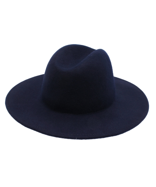 WEGO（ウィゴー）の「WEGO/ロングブリムフェルトハット（ハット・メンズ・ブラック/ベージュ/ネイビー・FREE）」の5枚目の写真