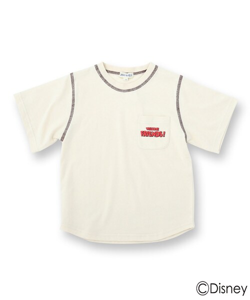 セール Disney つながるプリントtシャツ Tシャツ カットソー Disney ディズニー のファッション通販 Zozotown