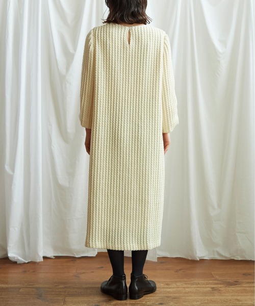 Lene(レネ)の「ラッセルレース ストレートワンピース(ワンピース・レディース・ホワイト・FREE)」の3枚目の写真