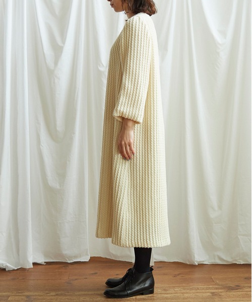 Lene(レネ)の「ラッセルレース ストレートワンピース(ワンピース・レディース・ホワイト・FREE)」の5枚目の写真