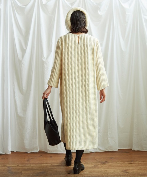 Lene(レネ)の「ラッセルレース ストレートワンピース(ワンピース・レディース・ホワイト・FREE)」の16枚目の写真