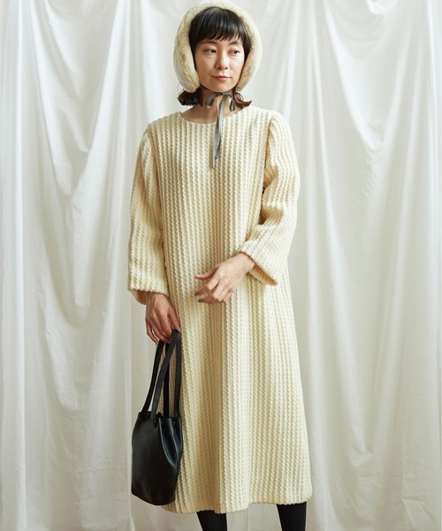 Lene(レネ)の「ラッセルレース ストレートワンピース(ワンピース・レディース・ホワイト・FREE)」の12枚目の写真