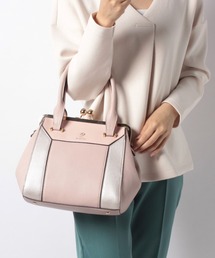 LITTLE ACCESSORIES | 上品な配色のがま口トートバッグ(トートバッグ)