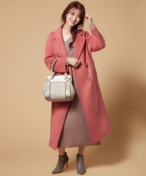 LITTLE ACCESSORIES（リトルアクセサリーズ）の「上品な配色のがま口トートバッグ（トートバッグ・レディース・ブラック/グレイッシュベージュ/ピンク・フリー）」の16枚目の写真