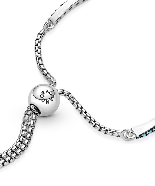 PANDORA ブルー シルバー ブレスレット ブルー シルバーブレスレット | Pandora JP}