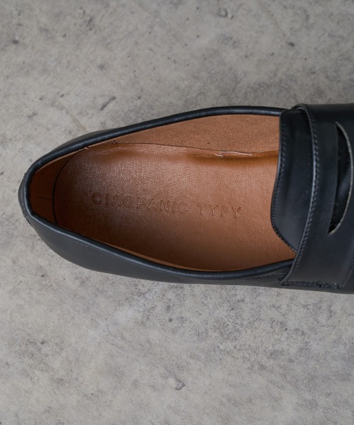 CIAOPANIC TYPY（チャオパニックティピー）の「コインローファー（ローファー・メンズ・ブラック/ダークブラウン・26.5/27.5）」の6枚目の写真