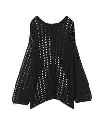 Re:EDIT | 2WAYメッシュ編みニットカーディガン(カーディガン/ボレロ)