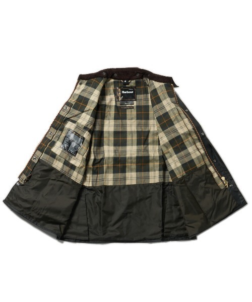 Barbour（バブアー）の「BEDALE WAXED COTTON（ブルゾン・メンズ・ブラウン系その他/セージグリーン/ブラック/ネイビー・40/46/32/38/36/44/34/42）」の9枚目の写真