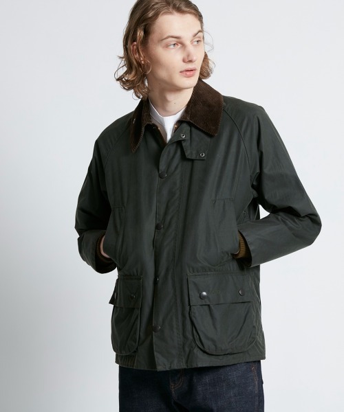 Barbour（バブアー）の「BEDALE WAXED COTTON（ブルゾン・メンズ・ブラウン系その他/セージグリーン/ブラック/ネイビー・40/46/32/38/36/44/34/42）」の16枚目の写真