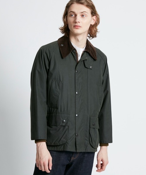 Barbour（バブアー）の「BEDALE WAXED COTTON（ブルゾン・メンズ・ブラウン系その他/セージグリーン/ブラック/ネイビー・40/46/32/38/36/44/34/42）」の17枚目の写真
