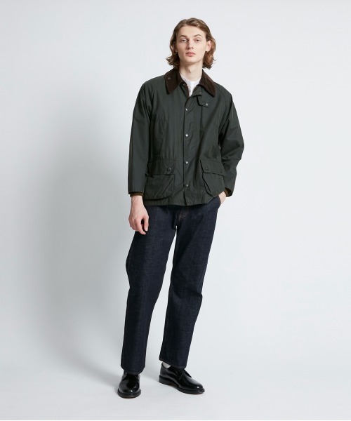 Barbour（バブアー）の「BEDALE WAXED COTTON（ブルゾン・メンズ・ブラウン系その他/セージグリーン/ブラック/ネイビー・40/46/32/38/36/44/34/42）」の22枚目の写真