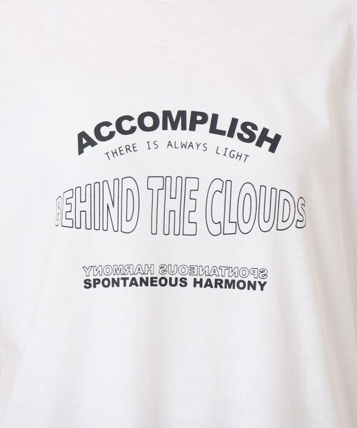 Cutie Blonde（キューティーブロンド）の「◆【S-L/抗菌防臭/吸湿冷感】ロゴTシャツ（Tシャツ/カットソー・レディース・チャコールグレー/レンガ/オフホワイト・03/02/01）」の10枚目の写真