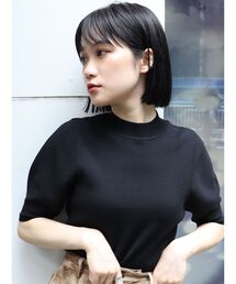 MURUA | ハーフスリーブニットトップス(ニット/セーター)