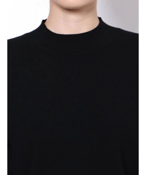 MURUA（ムルーア）の「ハーフスリーブニットトップス（ニット/セーター・レディース・ブラック/グリーン/アイボリー/モカ・FREE）」の20枚目の写真