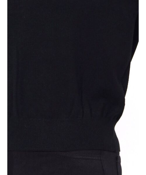 MURUA（ムルーア）の「ハーフスリーブニットトップス（ニット/セーター・レディース・ブラック/グリーン/アイボリー/モカ・FREE）」の22枚目の写真