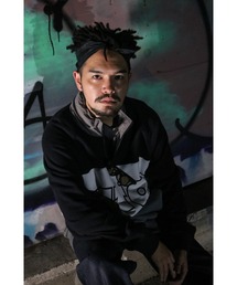 LFYT ラファイエット [Lafayette] - アウトライン ロゴ クラシック ハーフジップ アノラック スウェット スウェットシャツ [OUTLINE Lafayette LOGO CLASSIC SWEAT ANORAK]