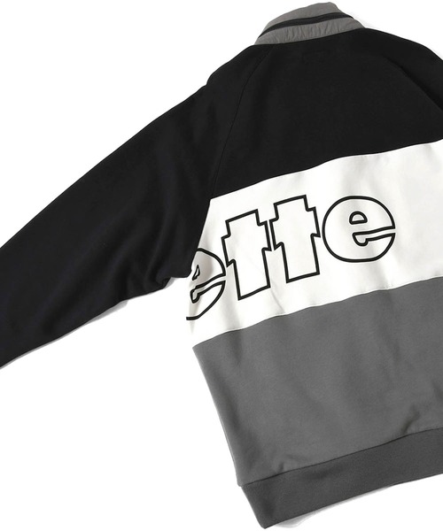 Lafayette（ラファイエット）の「LFYT ラファイエット [Lafayette] - アウトライン ロゴ クラシック ハーフジップ アノラック スウェット スウェットシャツ [OUTLINE Lafayette LOGO CLASSIC SWEAT ANORAK]（スウェット・メンズ・ブラック/レッド/グリーン・L/XL/XXL/M/S）」の8枚目の写真