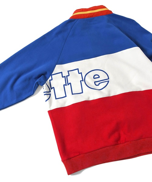 Lafayette（ラファイエット）の「LFYT ラファイエット [Lafayette] - アウトライン ロゴ クラシック ハーフジップ アノラック スウェット スウェットシャツ [OUTLINE Lafayette LOGO CLASSIC SWEAT ANORAK]（スウェット・メンズ・ブラック/レッド/グリーン・L/XL/XXL/M/S）」の21枚目の写真