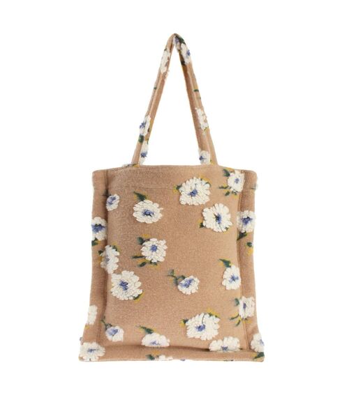 merry jenny（メリージェニー）の「fluffy pattern tote（トートバッグ・レディース・ブラック/ベージュ/その他1・FREE）」の12枚目の写真