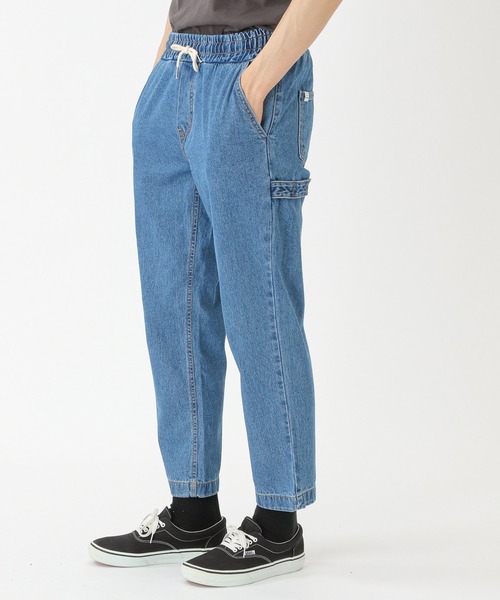 URBANDTYPE（アーバンディタイプ）の「【UNISEX】Urbandtype／DENIM bandingパンツ　2214469（デニムパンツ・レディース・ブルー・LARGE/MEDIUM）」の15枚目の写真