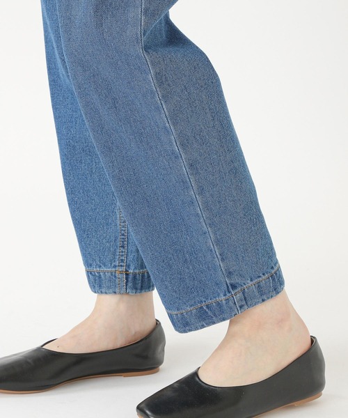 URBANDTYPE（アーバンディタイプ）の「【UNISEX】Urbandtype／DENIM bandingパンツ　2214469（デニムパンツ・レディース・ブルー・LARGE/MEDIUM）」の18枚目の写真