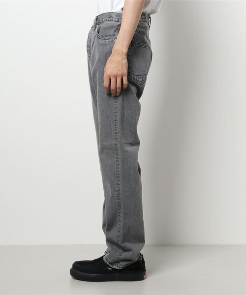 廃盤　オアスロウ　(M) ブラック　デニム　90’s フルレングス　ジーンズ 中古・古着通販】orSlow (オアスロウ) 101ブラックデニム グレー