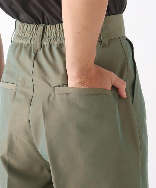 AG by aquagirl（エージーバイアクアガール）の「◆ツイル玉虫アソート1タックショートパンツ（その他パンツ・レディース・カーキ系3/ブラック・38/36）」の11枚目の写真