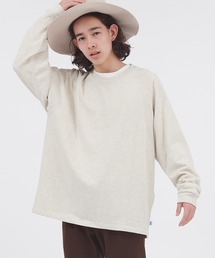 DISCUS ATHLETIC/ディスカス アスレチック オーバーサイズラグラン長袖カットソー