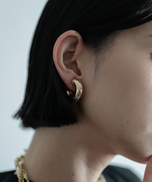 HARE | ボリュームフープイヤリング(HARE)(イヤリング)