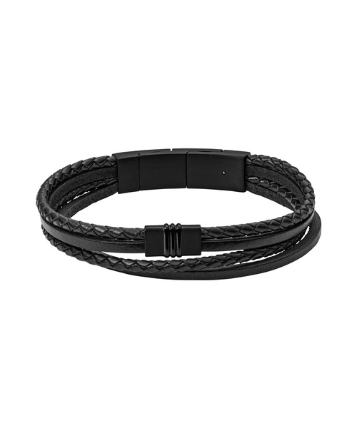 FOSSIL（フォッシル）の「フォッシル アクセサリー メンズ ブレスレット  JF03098001（ブレスレット・メンズ・ブラック・FREE）」の3枚目の写真