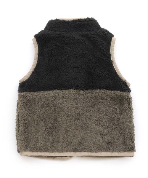 BREEZE（ブリーズ）の「WEB限定　ファーフリースベスト（ベスト・キッズ・レインボー/チャコール/アイボリー/ピンク/ブルー・150/120/130/100/90/140/110）」の20枚目の写真