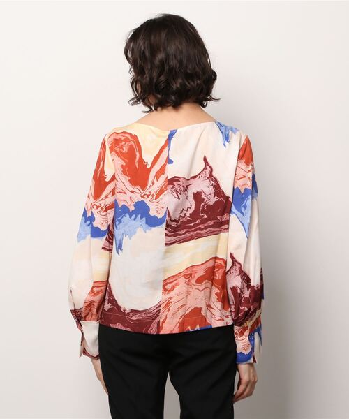 marimekko シャツ Petra Borner PETRAN BLOMBOM QS TEE 83CM