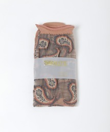 THE GOODLAND MARKET（ザグッドランドマーケット）の「2ND PALETTE　paisley crew tulle socks（ソックス/靴下・メンズ）」
