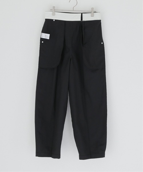 HEAR MY NAME（ヒアマイネーム）の「【HEAR MY NAME/ヒアマイネーム】タックパンツ（カーゴパンツ・レディース・ブラック/カーキ・2/1）」の17枚目の写真