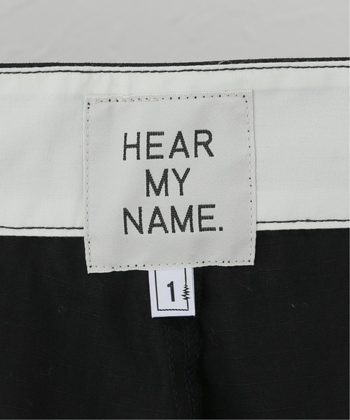 HEAR MY NAME（ヒアマイネーム）の「【HEAR MY NAME/ヒアマイネーム】タックパンツ（カーゴパンツ・レディース・ブラック/カーキ・2/1）」の18枚目の写真