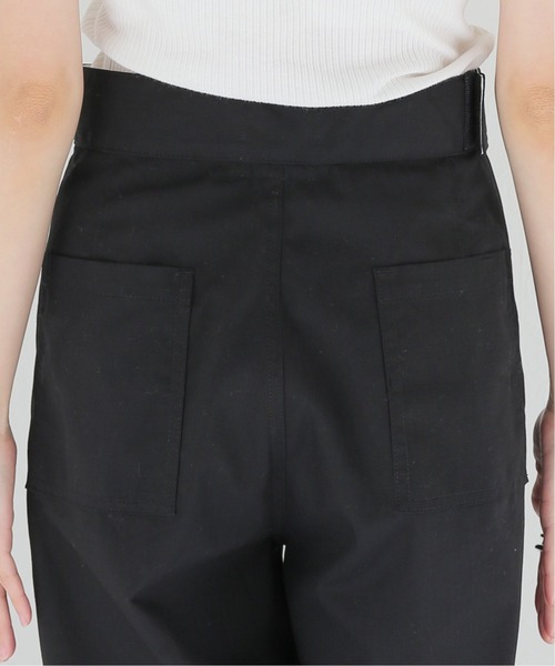 HEAR MY NAME（ヒアマイネーム）の「【HEAR MY NAME/ヒアマイネーム】タックパンツ（カーゴパンツ・レディース・ブラック/カーキ・2/1）」の11枚目の写真