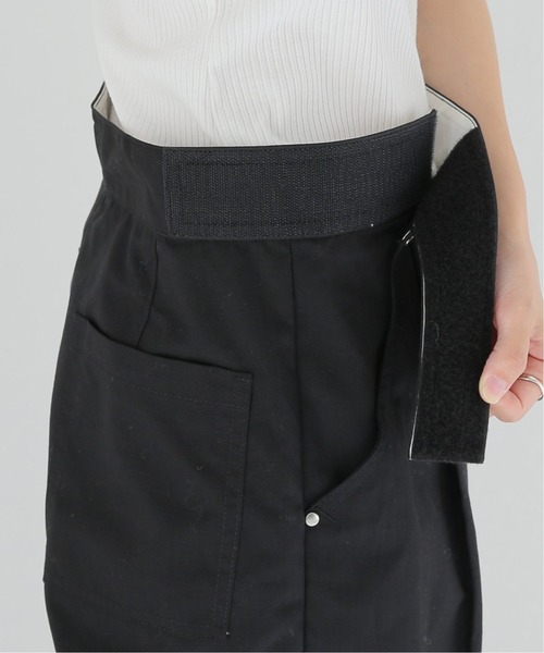 HEAR MY NAME（ヒアマイネーム）の「【HEAR MY NAME/ヒアマイネーム】タックパンツ（カーゴパンツ・レディース・ブラック/カーキ・2/1）」の14枚目の写真