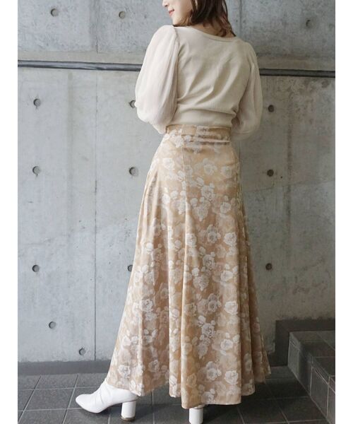 MERCURYDUO（マーキュリーデュオ）の「2WAYプリーツスリーブカーディガン（カーディガン/ボレロ・レディース・ブラウン/ブルー/アイボリー/ミント・FREE）」の22枚目の写真