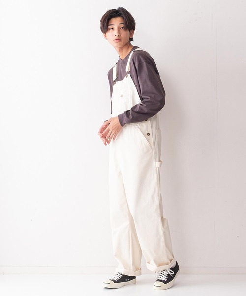 Dickies(ディッキーズ)の「【DICKIES/ディッキーズ】オーバーオール 1410-2781(サロペット/オーバーオール・メンズ・オフホワイト/ブルー/ブラック/ネイビー・SMALL/LARGE/MEDIUM)」の5枚目の写真
