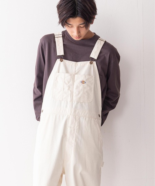 Dickies(ディッキーズ)の「【DICKIES/ディッキーズ】オーバーオール 1410-2781(サロペット/オーバーオール・メンズ・オフホワイト/ブルー/ブラック/ネイビー・SMALL/LARGE/MEDIUM)」の8枚目の写真